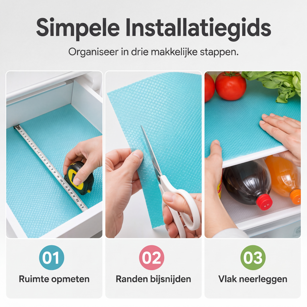 Waterdichte koelkastplankmatten