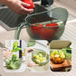 🌮 Rijstwasbak – dubbele functie, fijnmazig & ergonomische handgreep.✅