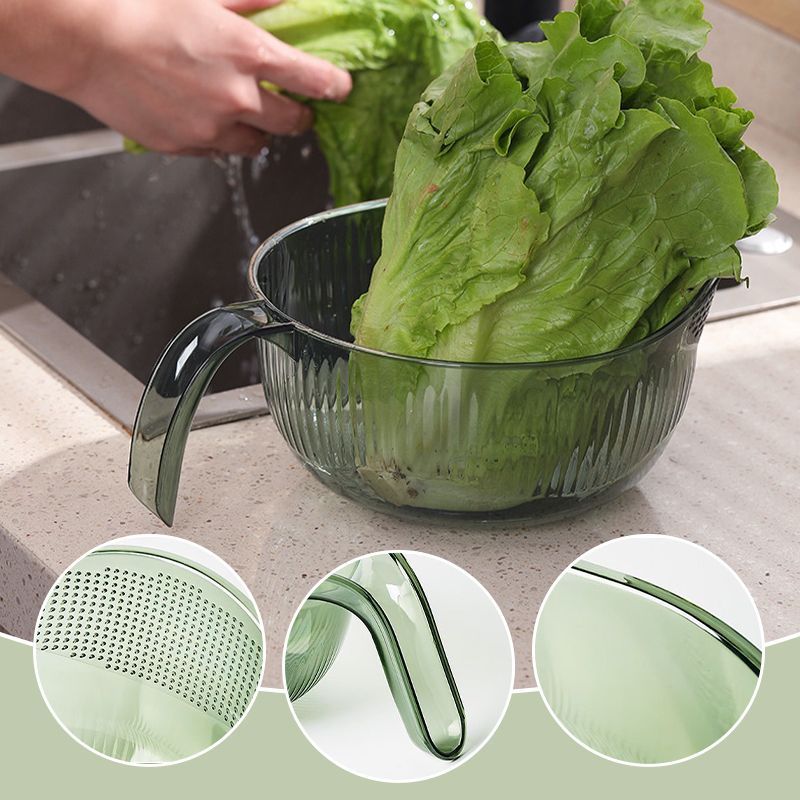 🌮 Rijstwasbak – dubbele functie, fijnmazig & ergonomische handgreep.✅