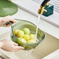 🌮 Rijstwasbak – dubbele functie, fijnmazig & ergonomische handgreep.✅