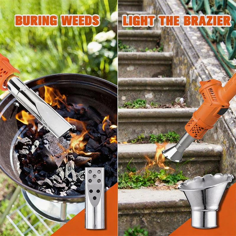 🌿 Multifunctionele elektrische onkruidbrander