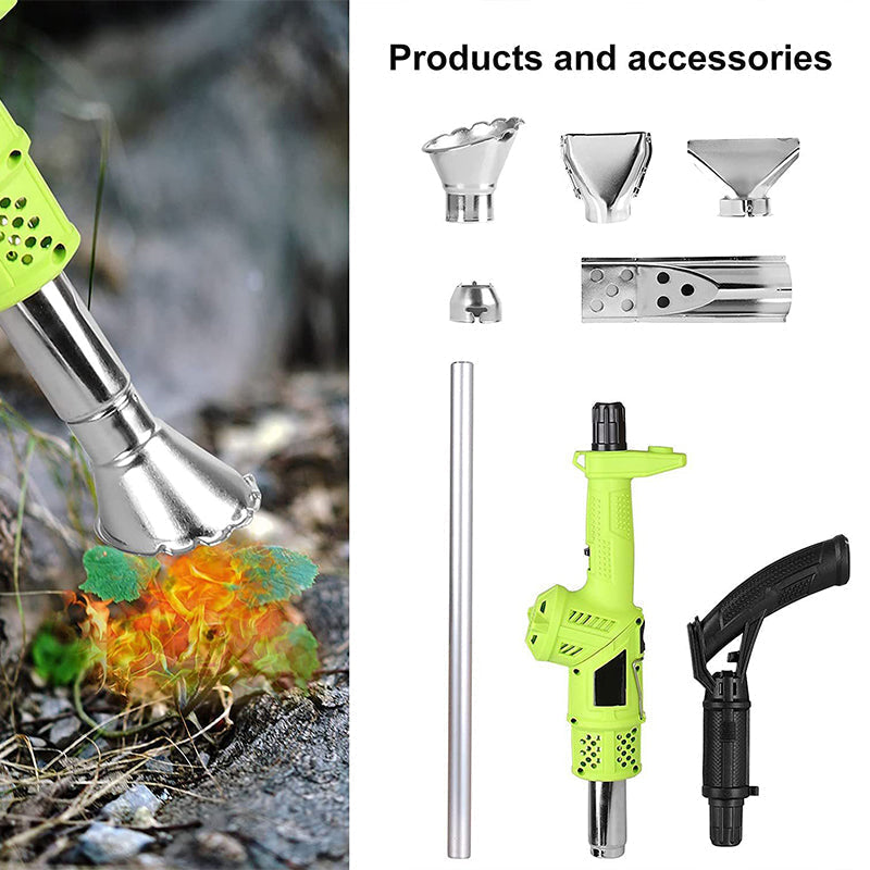 🌿 Multifunctionele elektrische onkruidbrander
