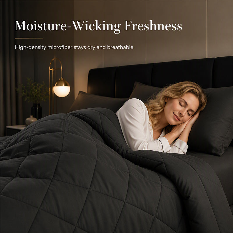 🔥🛏️ 50% KORTING! Van zweterige nachten naar droomcomfort – dit 3-delige gewatteerde dekbedset met 2 kussenslopen blijft luchtig, zacht en warm, seizoen na seizoen!