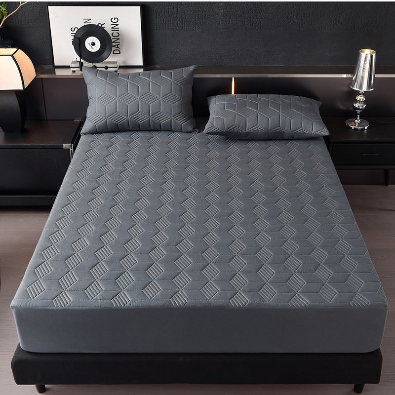 🛏️ Waterdichte Matrasbeschermer — Gewatteerd, Ademend & Makkelijk te Wassen ✨