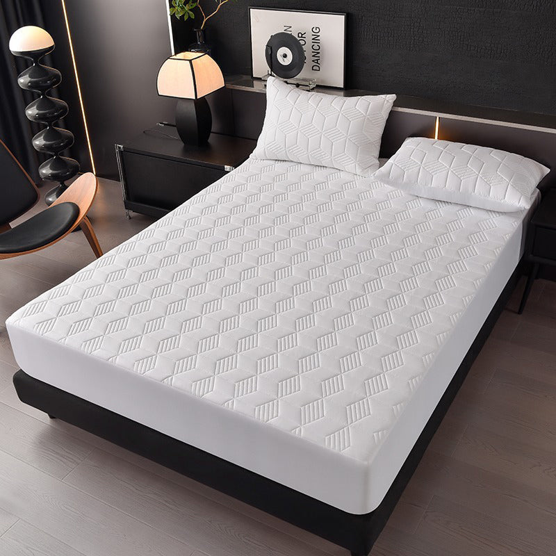 🛏️ Waterdichte Matrasbeschermer — Gewatteerd, Ademend & Makkelijk te Wassen ✨