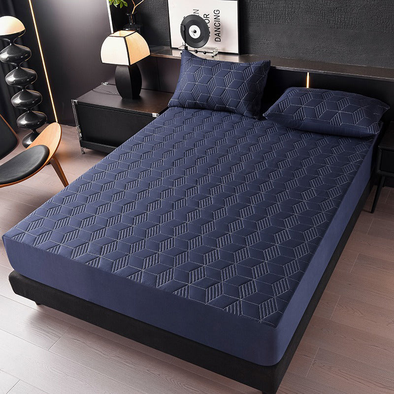 🛏️ Waterdichte Matrasbeschermer — Gewatteerd, Ademend & Makkelijk te Wassen ✨