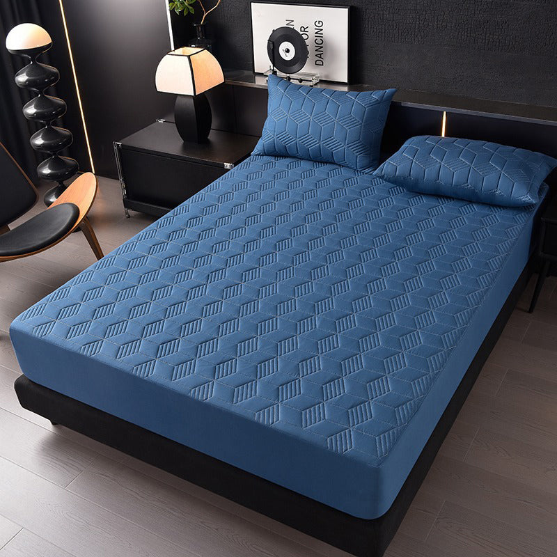 🛏️ Waterdichte Matrasbeschermer — Gewatteerd, Ademend & Makkelijk te Wassen ✨