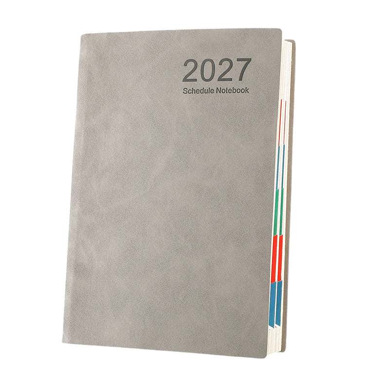 📖 2027 Minimalistische Agenda & Notitieboek | Overzichtelijk Plannen, Notities Maken & Ideeën Bewaren