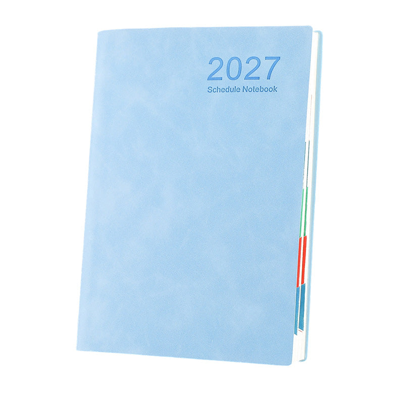 📖 2027 Minimalistische Agenda & Notitieboek | Overzichtelijk Plannen, Notities Maken & Ideeën Bewaren