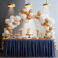💥 Geplooide tafelrok voor evenementen – Elegante en eenvoudige tafeldecoratie ✨
