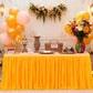 💥 Geplooide tafelrok voor evenementen – Elegante en eenvoudige tafeldecoratie ✨
