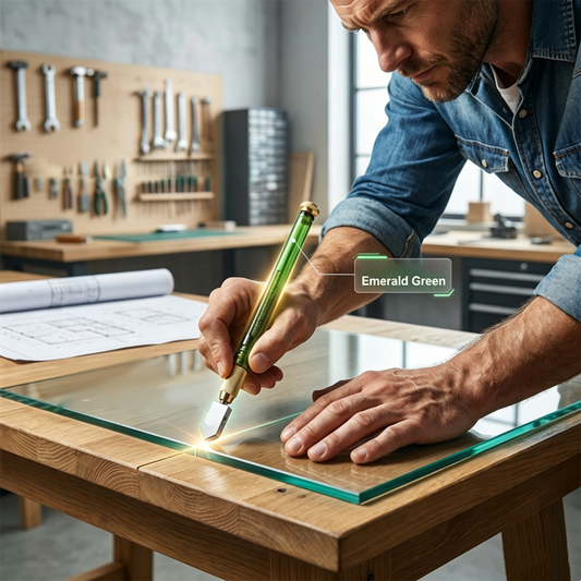 💎Professionele diamantglasbreker – Wieltje van gehard legering & ergonomische handgreep voor zuivere sneden in glas en tegels ✨