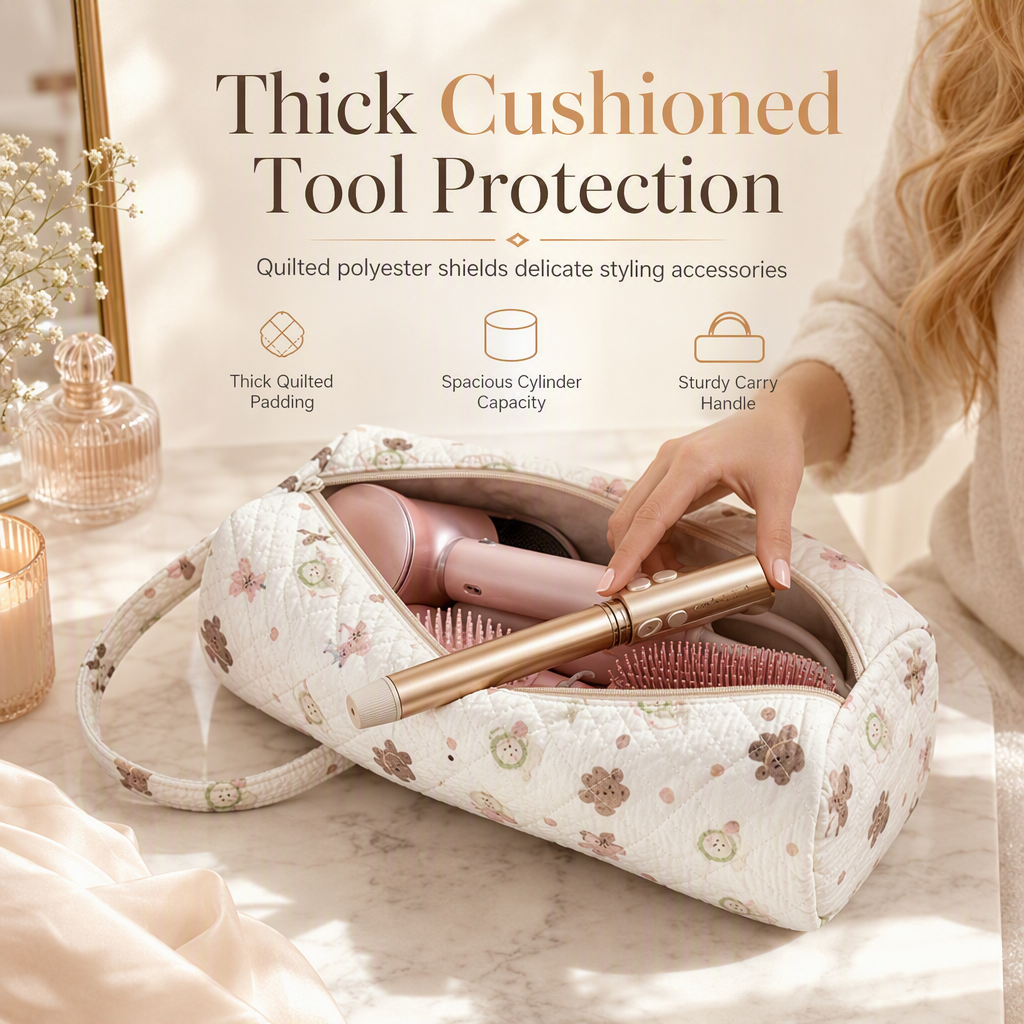 🔥 50% KORTING – Draagbare Reisopbergtas voor Haarstylingtools met Handvat
