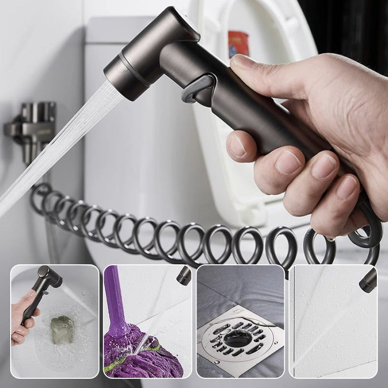 🚿🚽 Dubbele bedieningsklep & bidet – Complete & eenvoudig te installeren set ✨