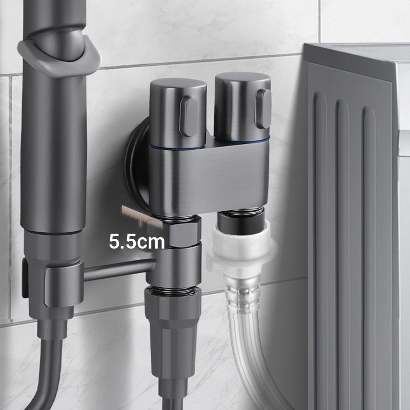 🚿🚽 Dubbele bedieningsklep & bidet – Complete & eenvoudig te installeren set ✨