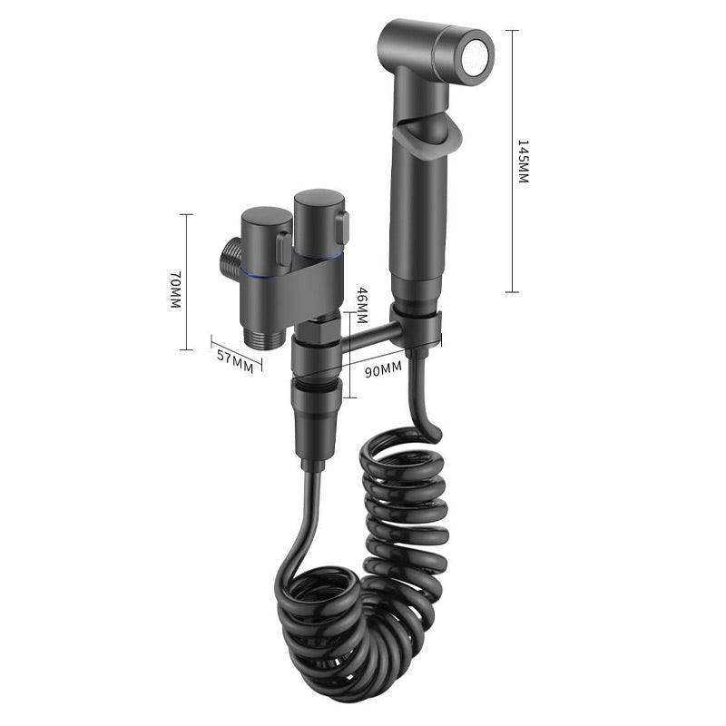 🚿🚽 Dubbele bedieningsklep & bidet – Complete & eenvoudig te installeren set ✨