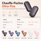 ⏳🔥TIJDELIJKE AANBIEDING −50%!⏰ 2-in-1 magnetisch splitsbare oplaadbare handwarmer, mini draagbare elektrische USB-handwarmer