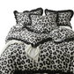 🛏️✨Dekbedovertrekset met luipaardprint en ruches