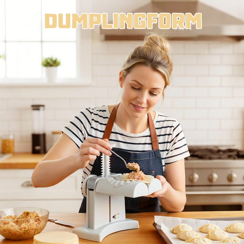 🥟🔥Dumplingvorm – Maak Zelfgemaakte Dumplings Snel & Eenvoudig ✋️✨ Perfect voor de Thuiskeuken