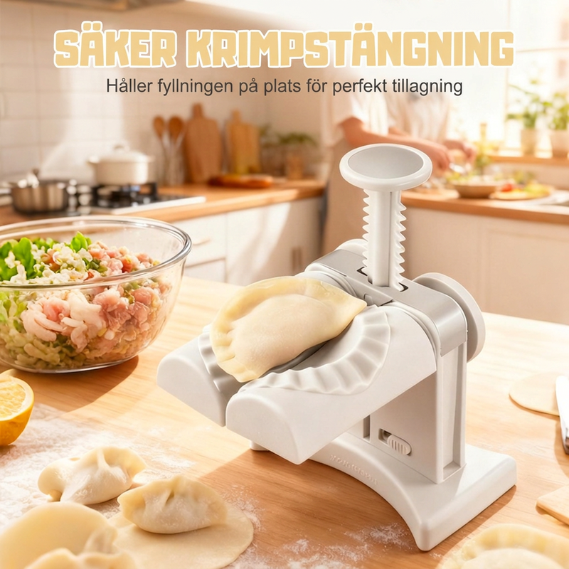 🥟🔥Dumplingvorm – Maak Zelfgemaakte Dumplings Snel & Eenvoudig ✋️✨ Perfect voor de Thuiskeuken