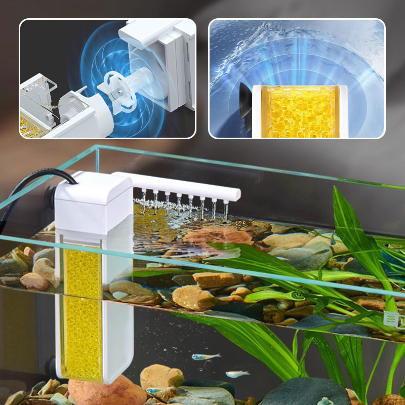 Multifunctioneel Minifilter voor Klein Aquarium