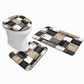 🛁 50% KORTING! ✨ Badmat in Scandinavische stijl van imitatiekasjmier – ultrazachte microvezel met hoge dichtheid, directe droogabsorptie en versterkte randen – luxueus comfort voor je badkamer 🚿