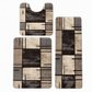 🛁 50% KORTING! ✨ Badmat in Scandinavische stijl van imitatiekasjmier – ultrazachte microvezel met hoge dichtheid, directe droogabsorptie en versterkte randen – luxueus comfort voor je badkamer 🚿