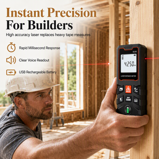 📐Oplaadbare laserafstandsmeter