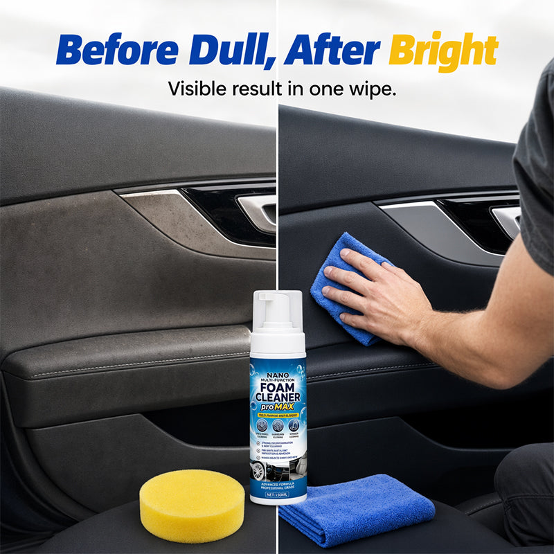 🧼 Multifunctionele Schuimreiniger Voor Autointerieur, Leer En Vinyl