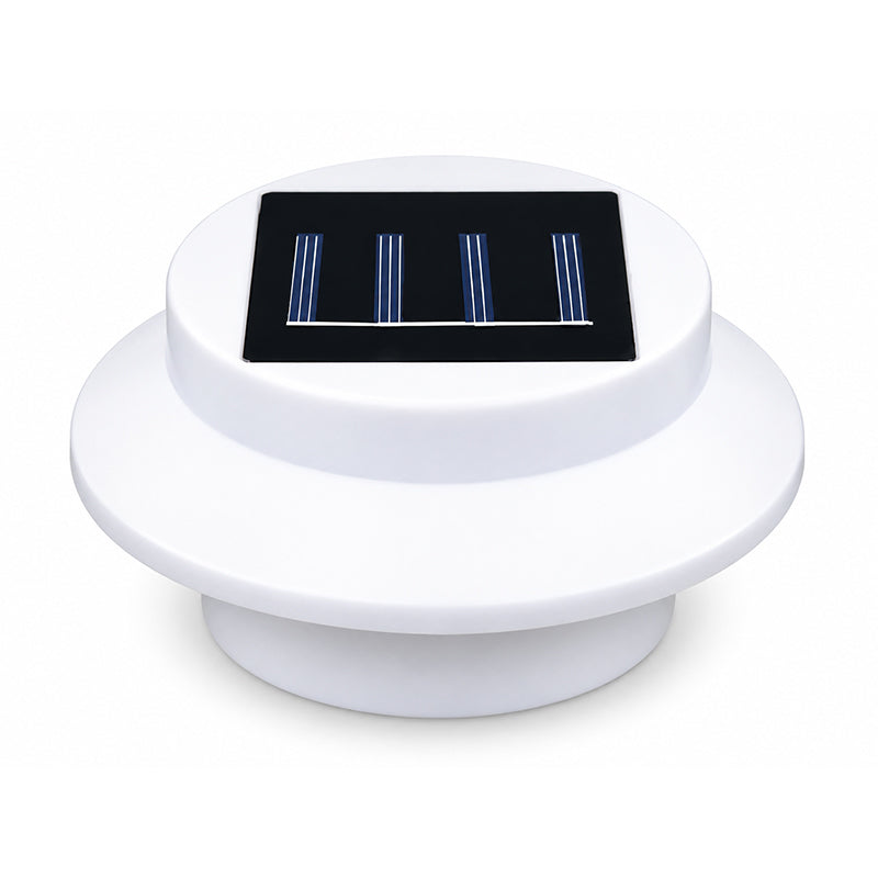 Waterdichte LED-wandlampen voor buiten met zonne-energie voor aan de dakgoot