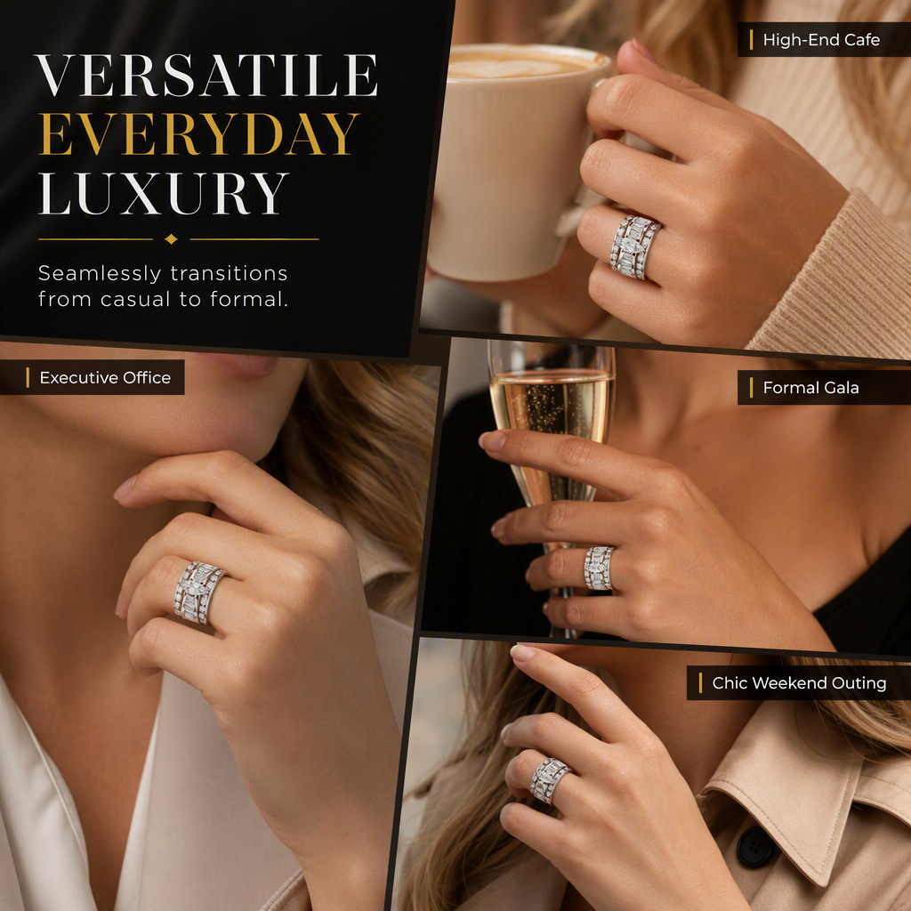 💍✨ Verlovingsring met marquise-slijpsel – verguld en met schitterende zirkonia’s ✨