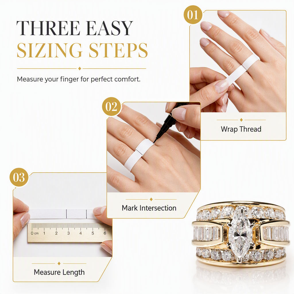 💍✨ Verlovingsring met marquise-slijpsel – verguld en met schitterende zirkonia’s ✨