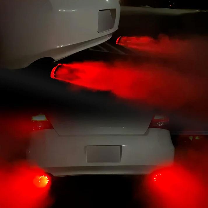 🔥Universele LED-uitlaatpijp voor auto's
