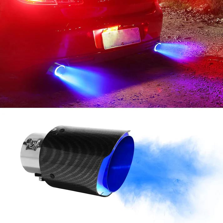 🔥Universele LED-uitlaatpijp voor auto's
