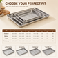 🍪🍳 Multi-Purpose Oven Essential — Bake, Roast & Cool in One Set 🔥