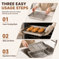 🍪🍳 Multi-Purpose Oven Essential — Bake, Roast & Cool in One Set 🔥