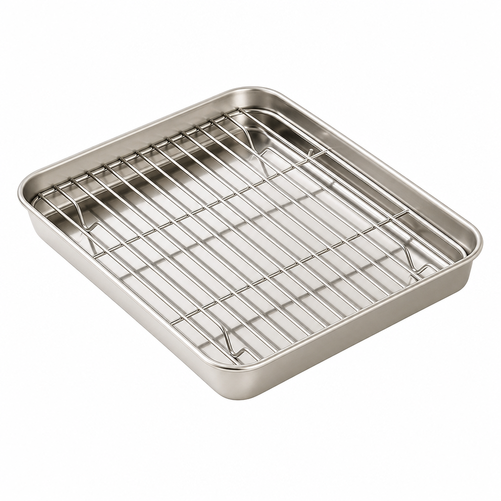🍪🍳 Multi-Purpose Oven Essential — Bake, Roast & Cool in One Set 🔥