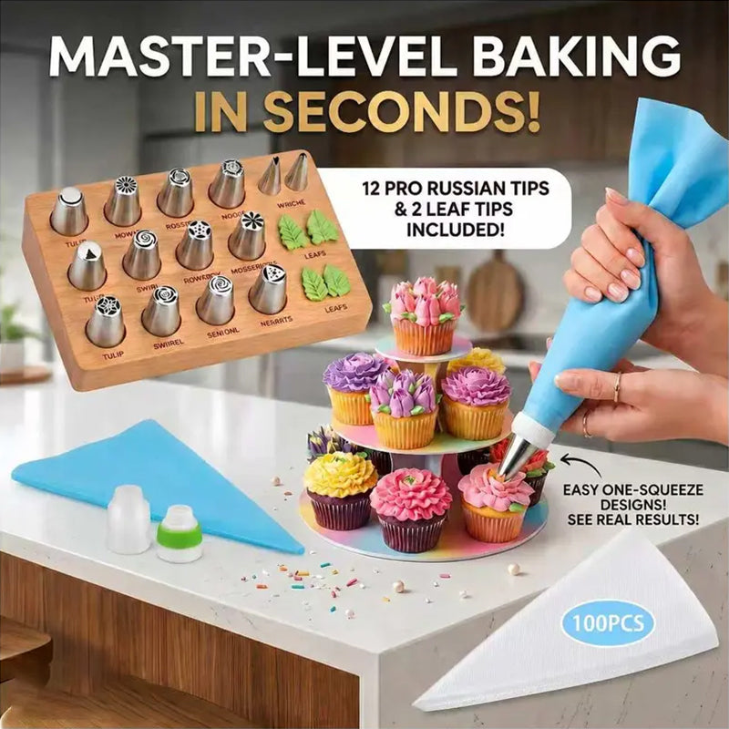 ⭐🍰 Creatieve spuitmondjes – maak van elk dessert een uniek exemplaar