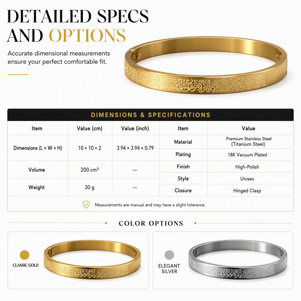 🎁18-karaats vacuümgeplateerde titaniumstalen armband – schitterende spiegelglans, verfijnd gegraveerde letters en hoogwaardig staal dat niet verkleurt 💛