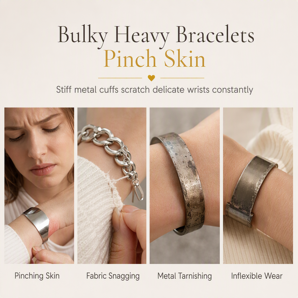 ✨Rhinestone Hart Armband | Goldplated Sluiting | Lichtgewicht 💛✨