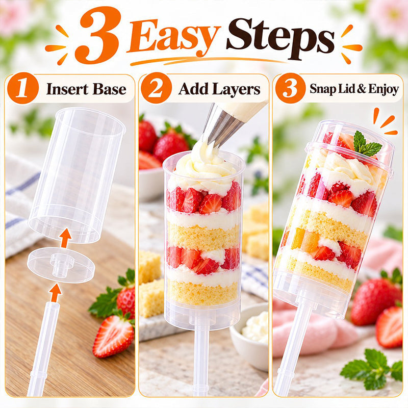 🍰Leuke cake-push-pop-buisjes