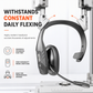 🎧 Draadloze Bluetooth-headset voor callcenters – met ENC-omgevingsruisonderdrukking en automatische koppeling