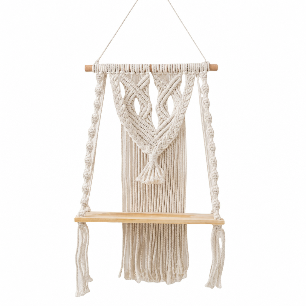 ⏳ 50% KORTING! ⏰Bohemian Handgeweven Wandplank🌿