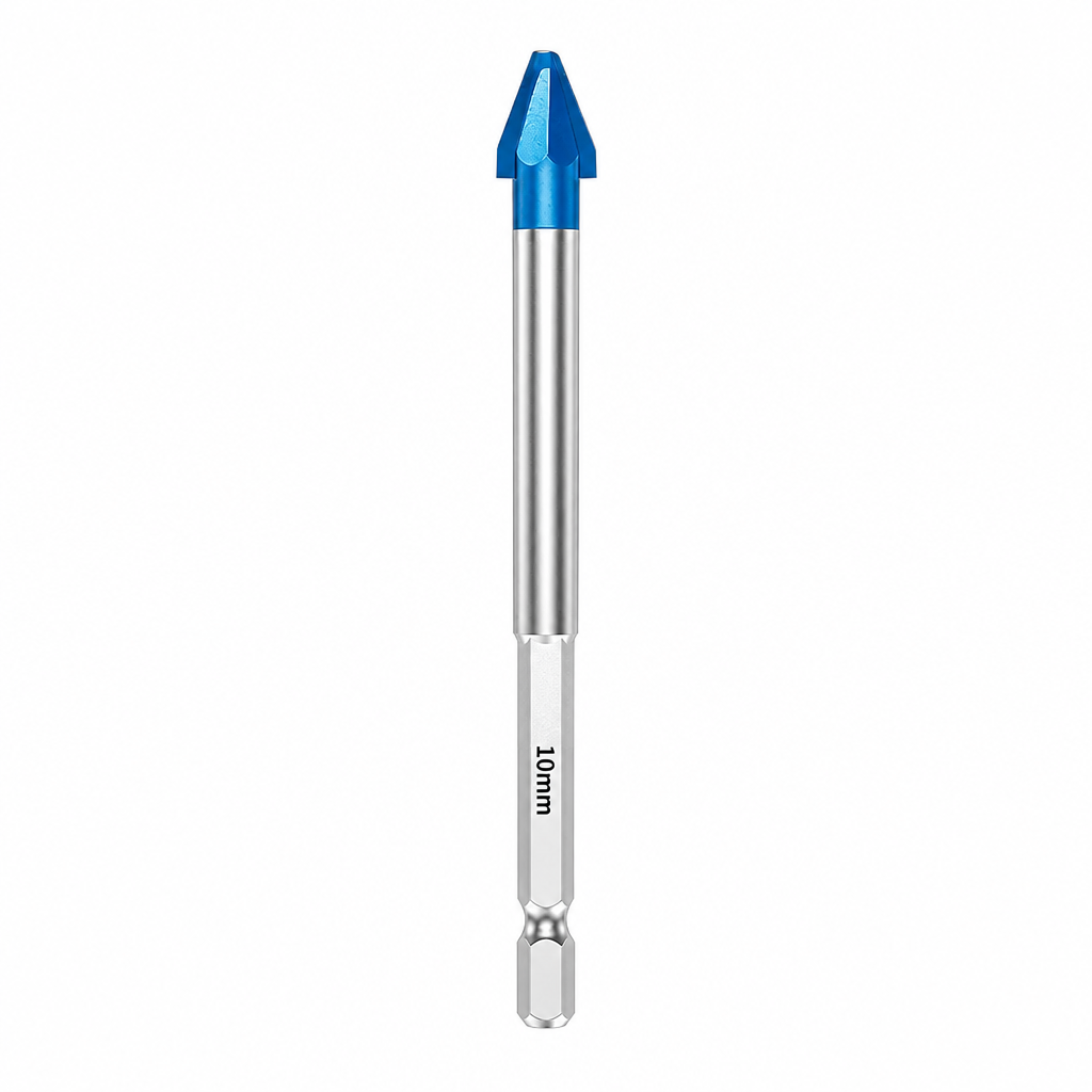 🛠️Excentrische boor met hex-schacht van hardmetaal voor het boren van gaten in keramische tegels, glas en beton
