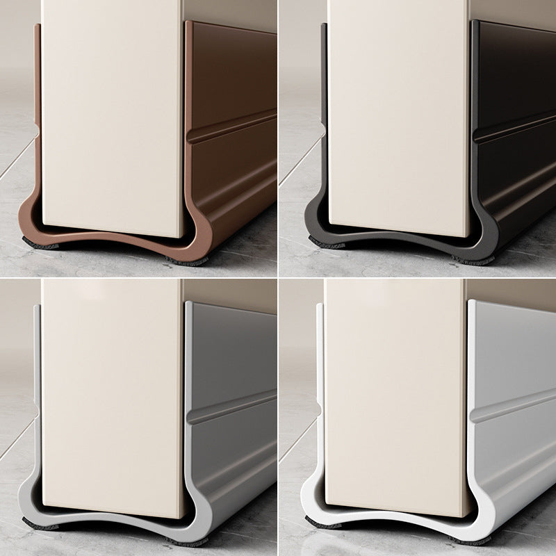 🚪 Drievoudig afdichtende tochtstopper voor onder de deur – zelfklevende PVC-tochtstrip voor de onderkant van binnendeuren | geluidsreductie, energiebesparing en bescherming tegen motten, schimmel & vocht.