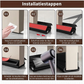 🚪 Drievoudig afdichtende tochtstopper voor onder de deur – zelfklevende PVC-tochtstrip voor de onderkant van binnendeuren | geluidsreductie, energiebesparing en bescherming tegen motten, schimmel & vocht.