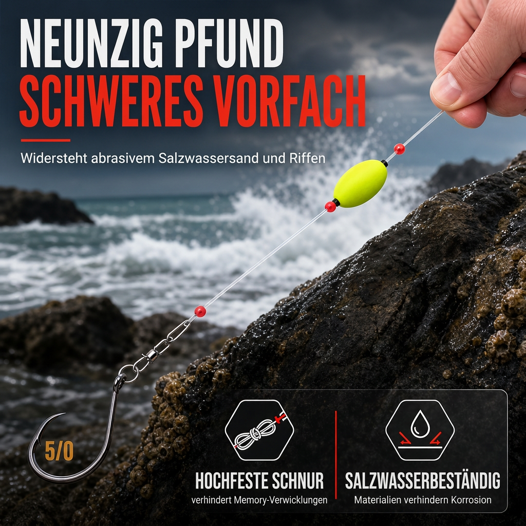 🐟️Set van 6 pompano-hengelmontages met dobbers voor bot, baars, meerval, haai en blauwbaars
