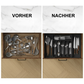 🍽Uitschuifbare organizer voor het opbergen van keukengerei