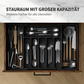 🍽Uitschuifbare organizer voor het opbergen van keukengerei
