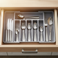 🍽Uitschuifbare organizer voor het opbergen van keukengerei